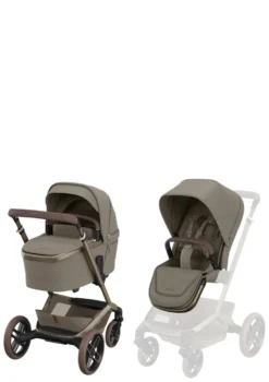 Newborn Travel Bundle 'Fame + Coral Slide Pro' Oak Truffle