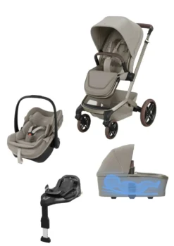Newborn Travel Bundle 'Fame + Pebble Slide Pro' Sapphire Sand