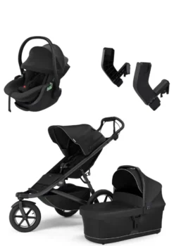 Newborn Travel Bundle 'Urban Glide 3' Black
