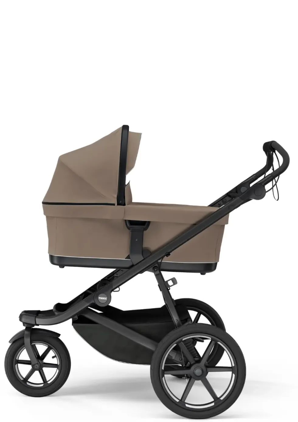 Newborn Travel Bundle 'Urban Glide 3' Tinted Taupe / Black