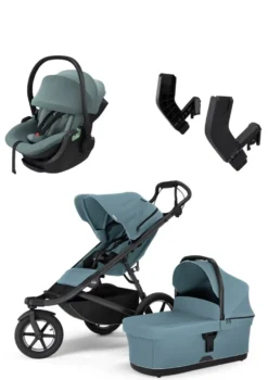 Newborn Travel Bundle 'Urban Glide 3' Mid Blue