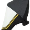 Regenverdeck transparent / schwarz