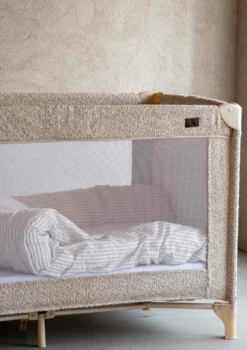 Reisebett Bouclé Sheep 120x 60 cm