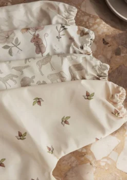Ärmellätzchen 'Animals' Olive Green