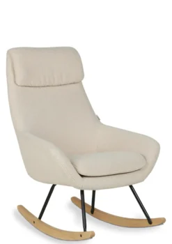 Schaukelstuhl Erwachsene 'Nordic' Sheep Beige