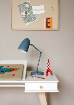 Schreibtisch 'Wood' 66 cm Weiß/Eiche