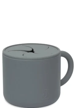 Silikon Snackbecher Stormy Grey