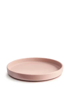 Silikon Teller mit Saugnapf Blush