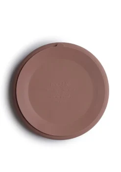 Silikon Teller mit Saugnapf Cloudy Mauve