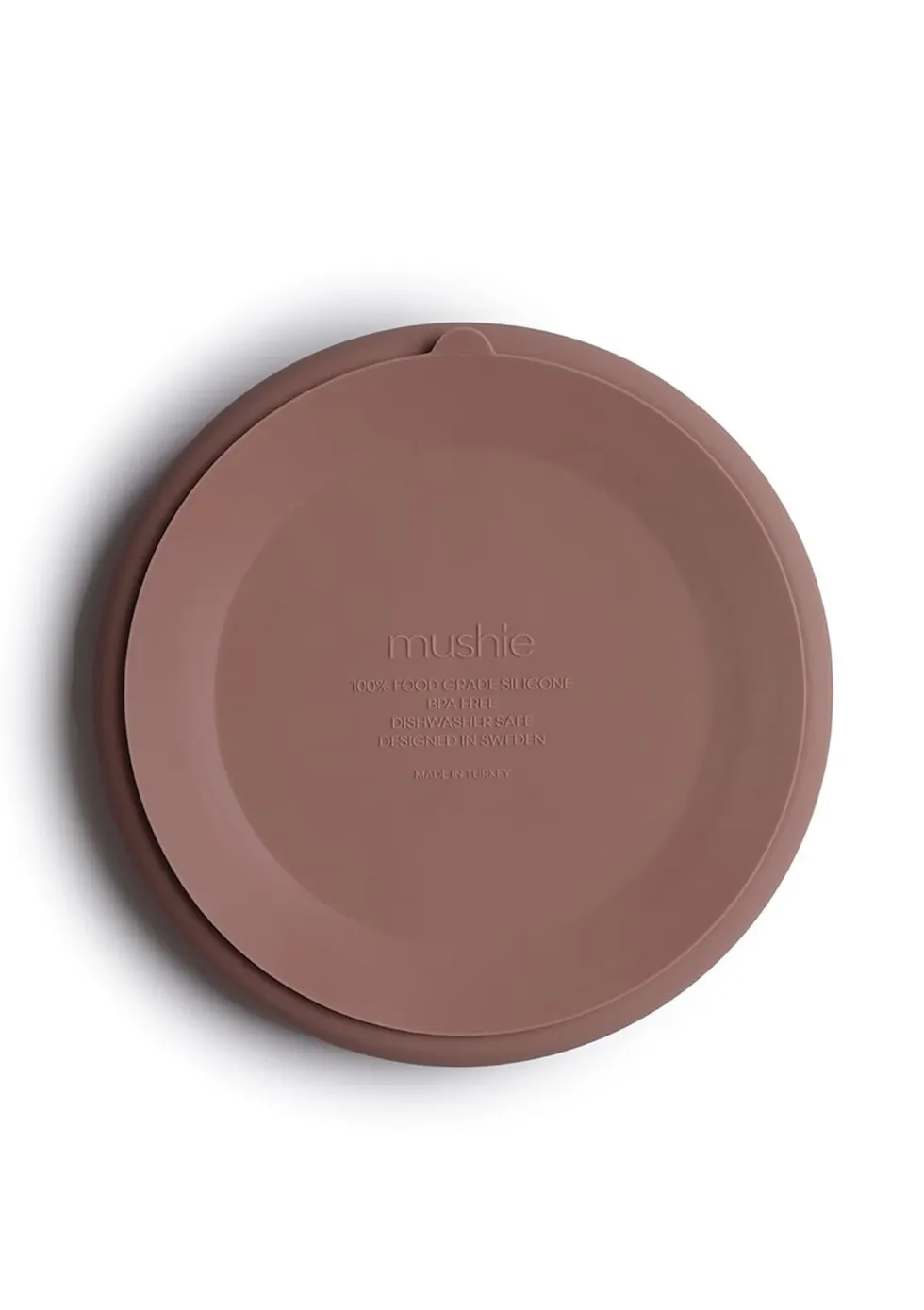 Silikon Teller mit Saugnapf Cloudy Mauve