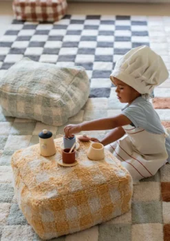 Sitzpouf 'Vichy' Honey