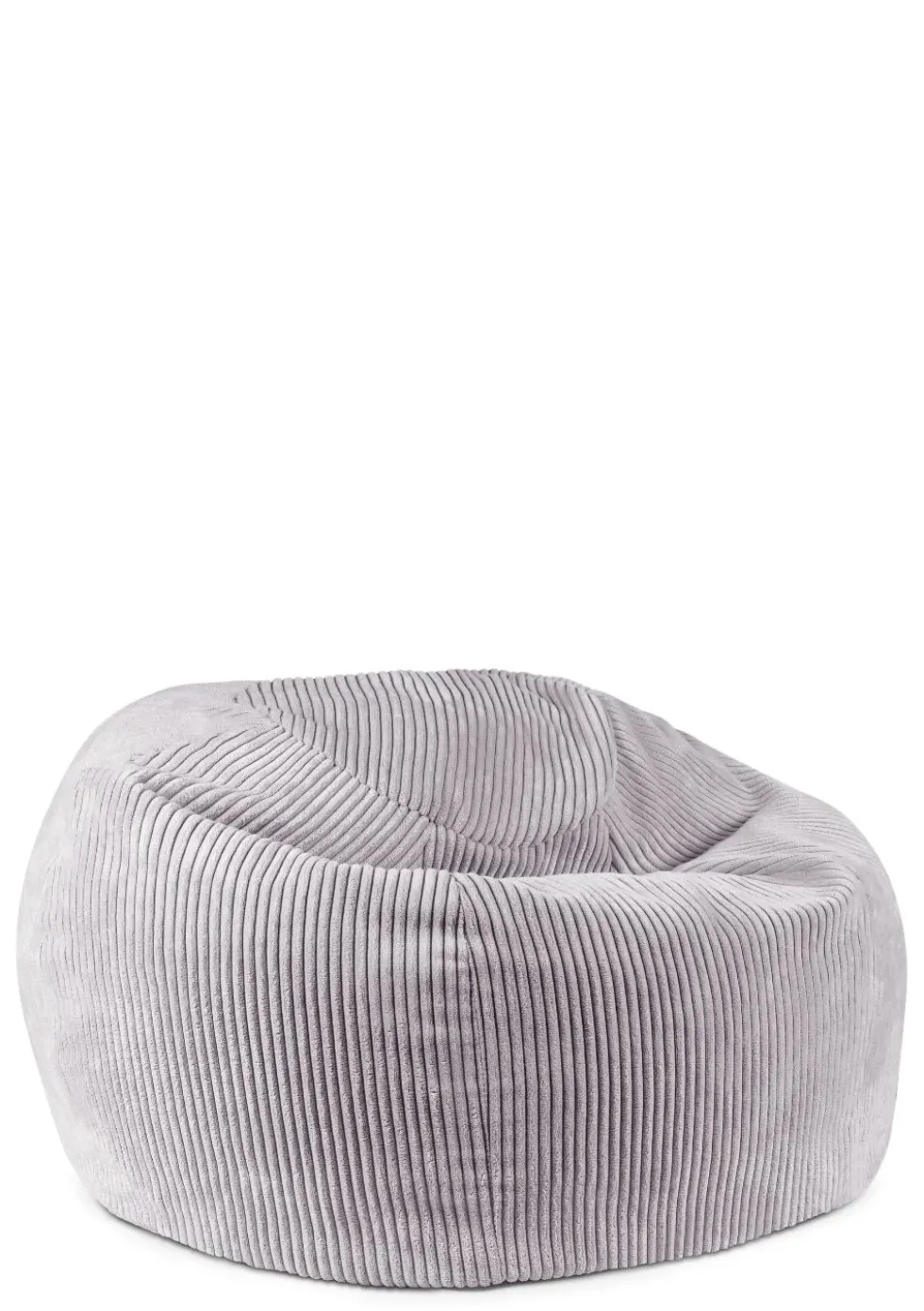 Sitzsack Cord Koala Grau