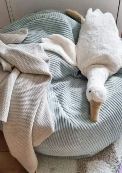 Sitzsack Cord Salbei Grün
