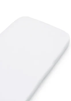 Spannbettlaken 'Ada' für 'Wood Mini+ Baby' Simply White 122 x 68 x 12 cm