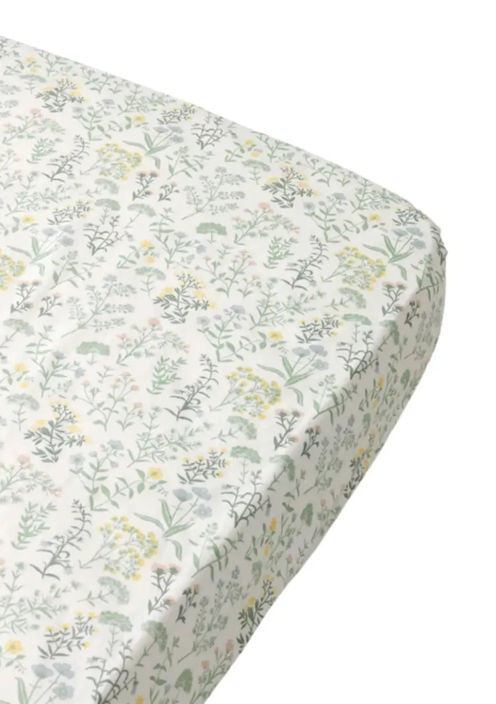 Spannbettlaken 'Ada' für 'Wood Mini+ Baby' Summer Flowers 122 x 68 x 12 cm