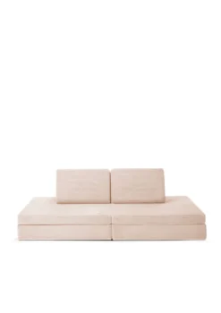 Spielsofa Cord Creme Beige