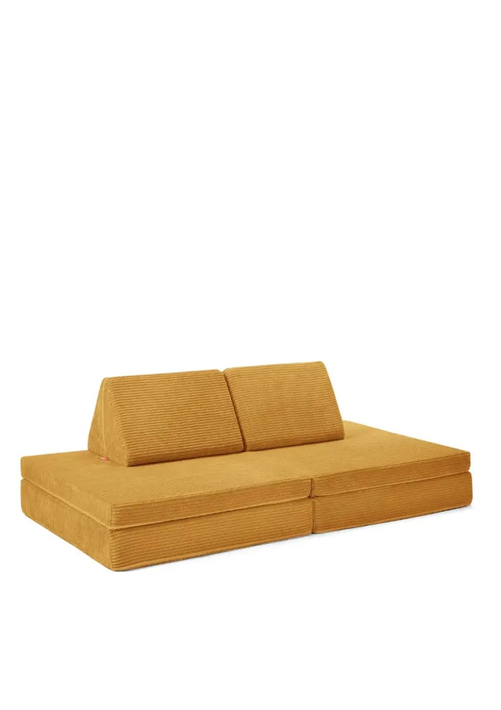 Spielsofa Cord Senf Gelb