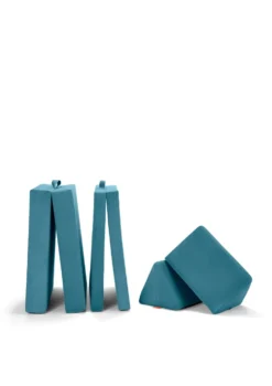 Spielsofa Velours Dino Türkis