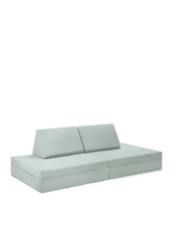 Spielsofa Velours Minz Hellgrün