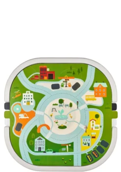 Spieltisch & Stühle Set Graphit Grau