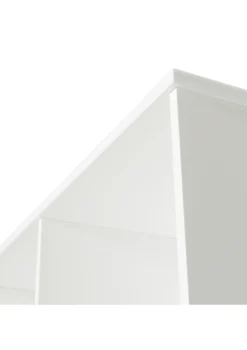 Standregal 'Wood' vertikal 3 x 5 / weiß mit Sockel
