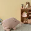 Stofftier 'Polly Pork' rosa-kariert medium