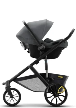 Switchback Autositz-Adapter für Cybex / Nuna / Maxi-Cosi dunkelgrau / schwarz