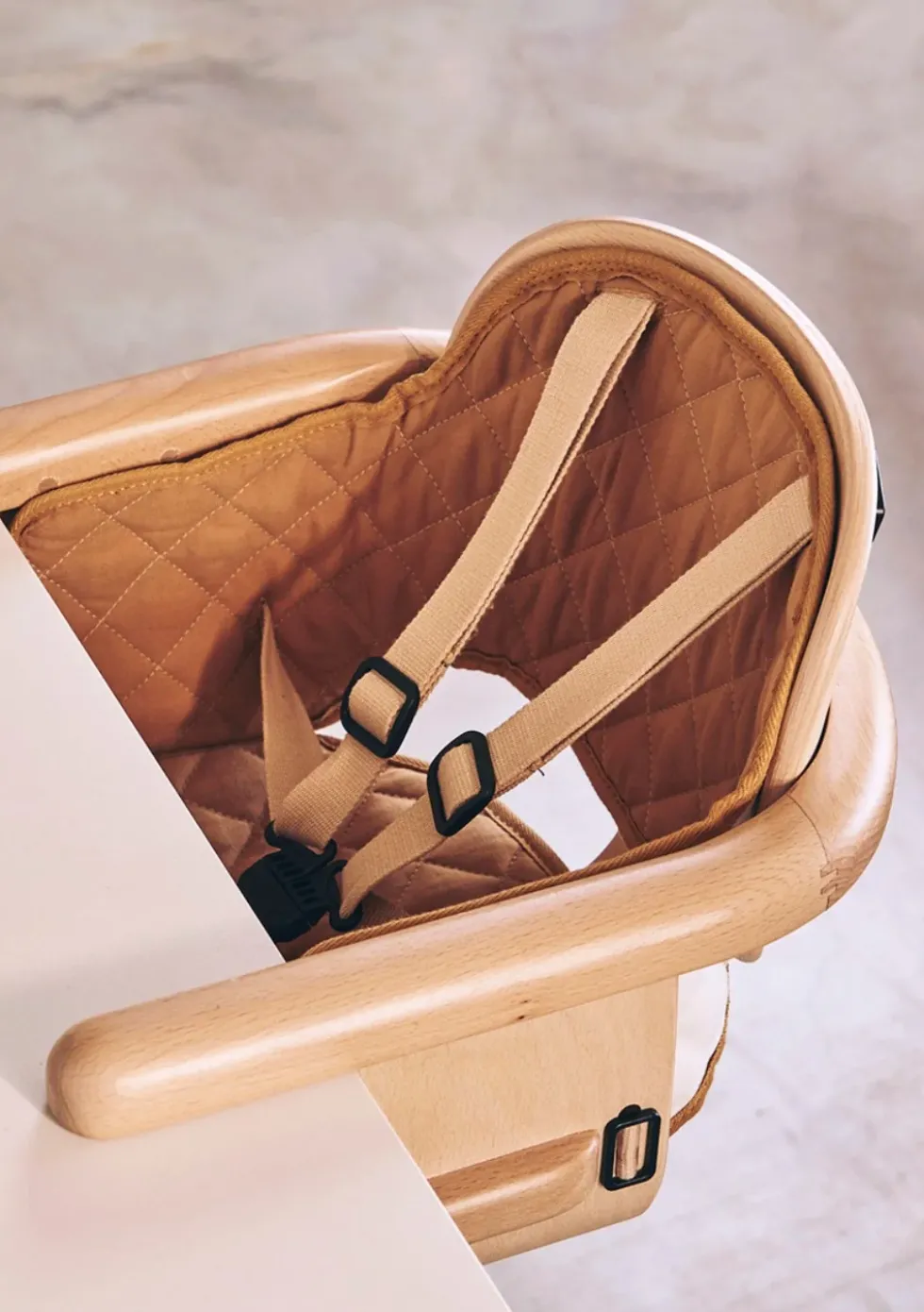 Tischsitz mit Sitzauflage 'Hiko' Camel