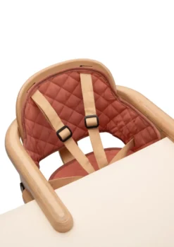 Tischsitz mit Sitzauflage 'Hiko' Rosenholz