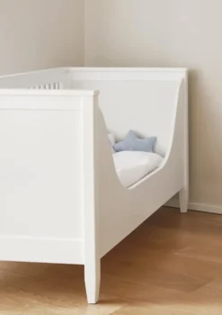Umbausatz Babybett zu Kleinkindbett weiß