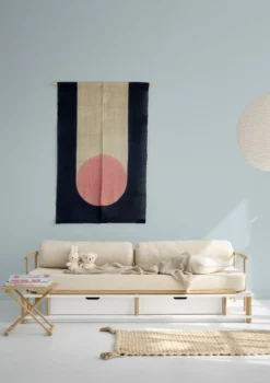Umbauset für 'Camp Nomad' Bettsofa zum Himmelbett Eiche