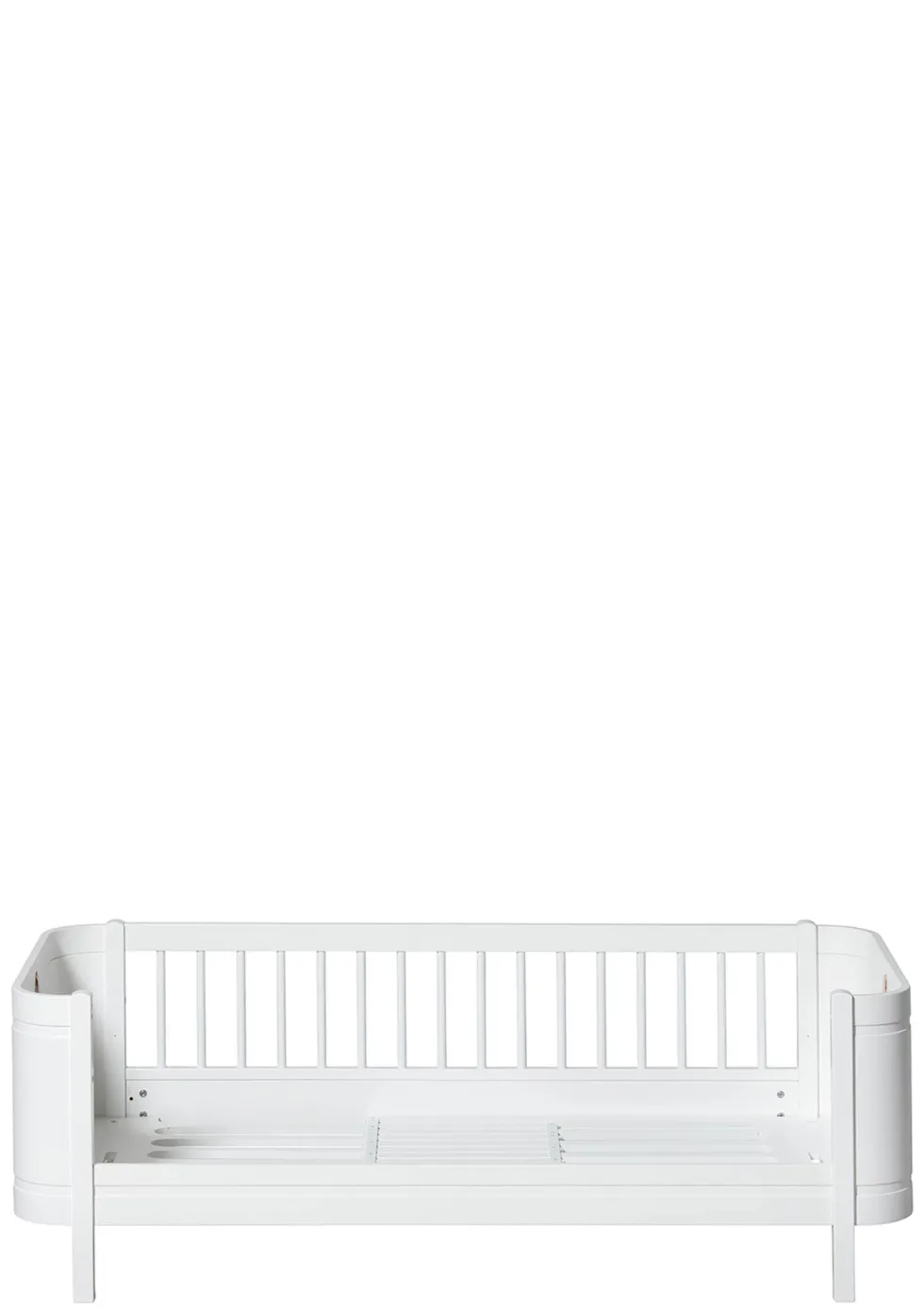 Umbauset für 'Wood Mini+' halbhohes Hochbett zum Juniorbett Weiß