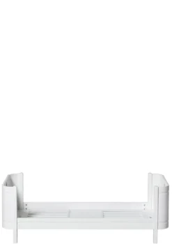 Umbauset für 'Wood Mini+' halbhohes Hochbett zum Juniorbett Weiß