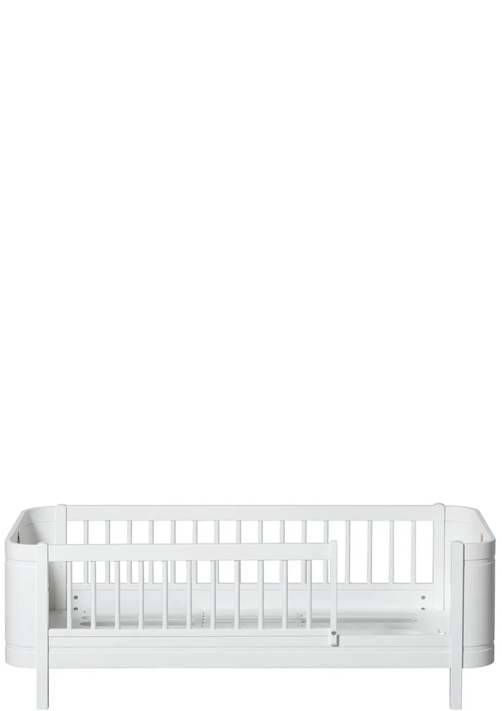 Umbauset für 'Wood Mini+' halbhohes Hochbett zum Juniorbett Weiß