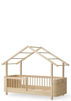 Umbauset für 'Wood Mini+' Juniorbett zum Hausbett Eiche
