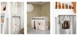 Vorhang 'Wood Original' karamell