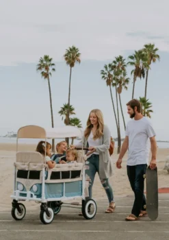 VW4 Volkswagen Kinderwagen 4-Sitzer Bondi Blue