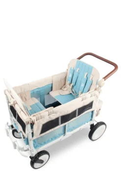 VW4 Volkswagen Kinderwagen 4-Sitzer Bondi Blue