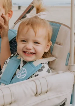 VW4 Volkswagen Kinderwagen 4-Sitzer Bondi Blue