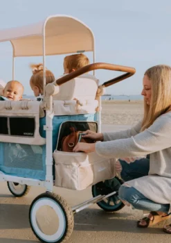 VW4 Volkswagen Kinderwagen 4-Sitzer Bondi Blue