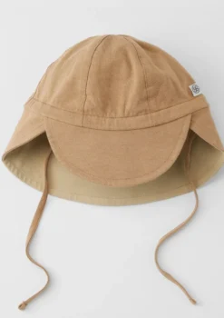 Wendbarer Sonnenhut UPF 50+ Peanut Brown/Sandy Beach