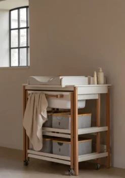 Wickel- und Badestation 'Smart' clay natural