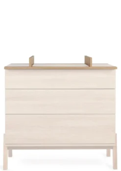 Wickelaufsatz für Kommode 'Ashi' Honey Ash