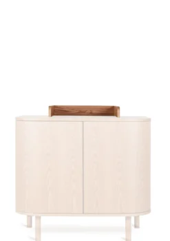 Wickelaufsatz für Kommode 'Yume' Natural Ash