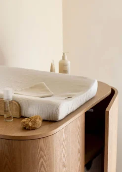 Wickelaufsatz für Kommode 'Yume' Natural Ash