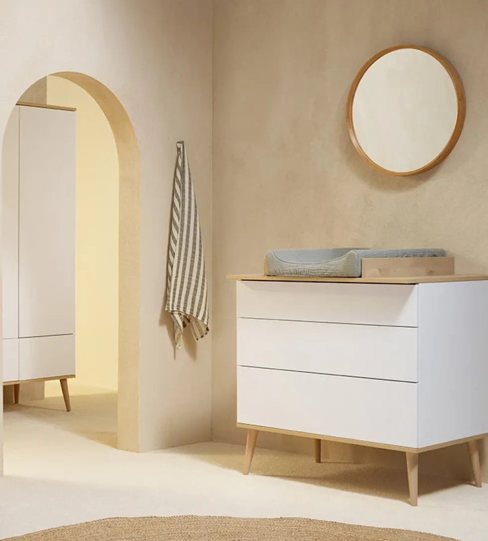 (Wickel-)Kommode 'Flow' White