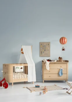 (Wickel-)Kommode 'Wood' 3 Schubladen Eiche