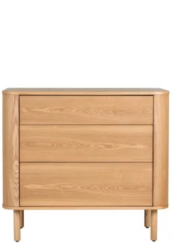 (Wickel-)Kommode 'Yume' mit Schubladen Natural Ash