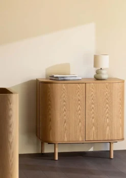 (Wickel-)Kommode 'Yume' mit Türen Natural Ash