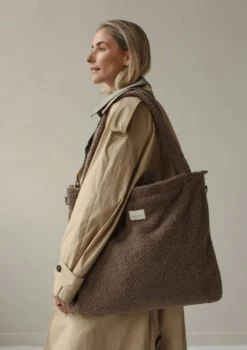 Wickeltasche 'Teddy Diaper Bag' Braun